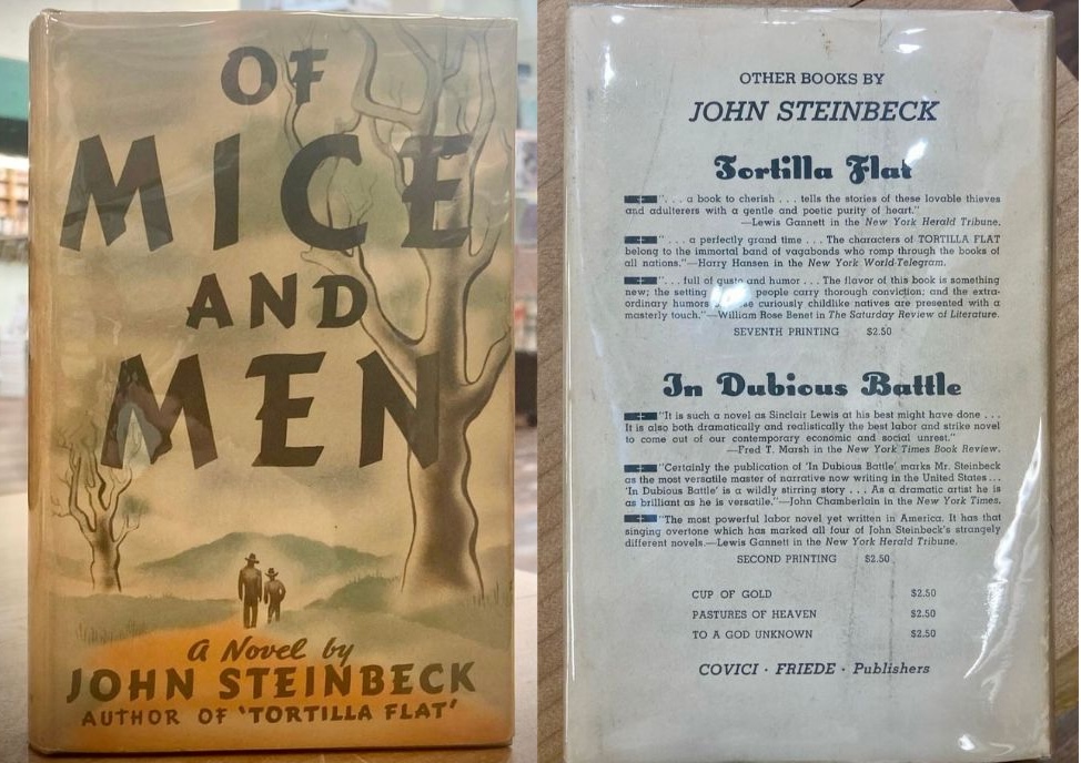Vintage Case Books for Website - Of Mice and Men