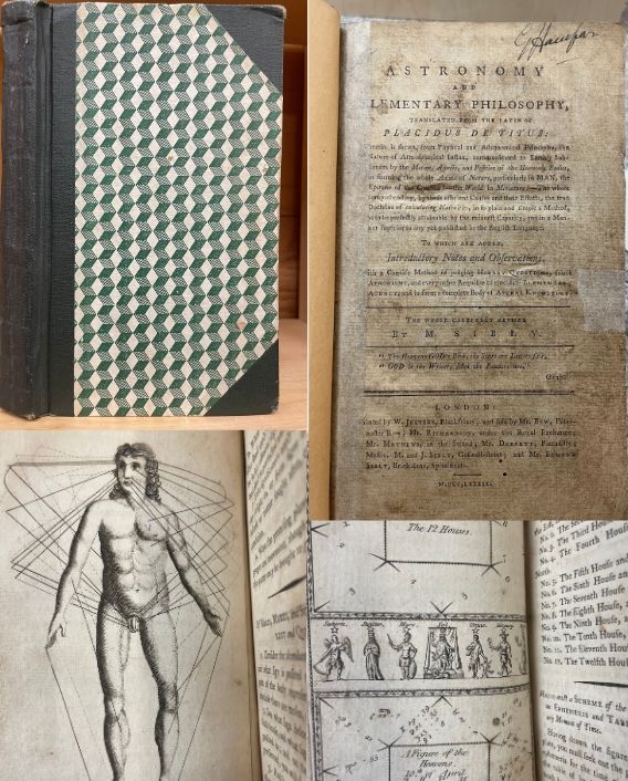 Vintage Case Books for Website - Astronomy and Elementary Philosophy