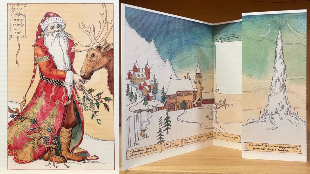 vintage for website - cvs card red father christmas