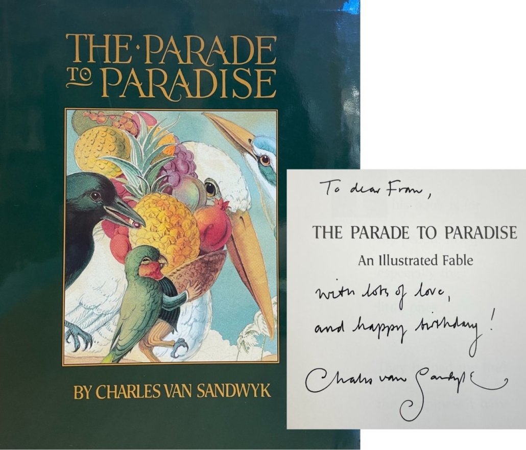 vintage for website - cvs signed book